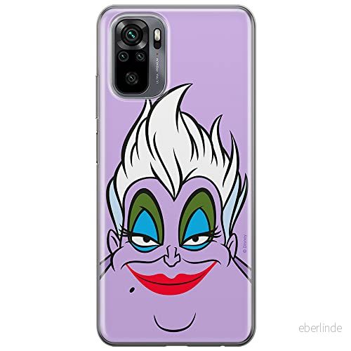 ERT GROUP mobiltelefonfodral för Xiaomi REDMI NOTE 10/ 10S originalt och officiellt licensierat Disney mönster Ursula 002 anpassad till formen på mobiltelefonen, fodral tillverkad av TPU plast 5903537183411