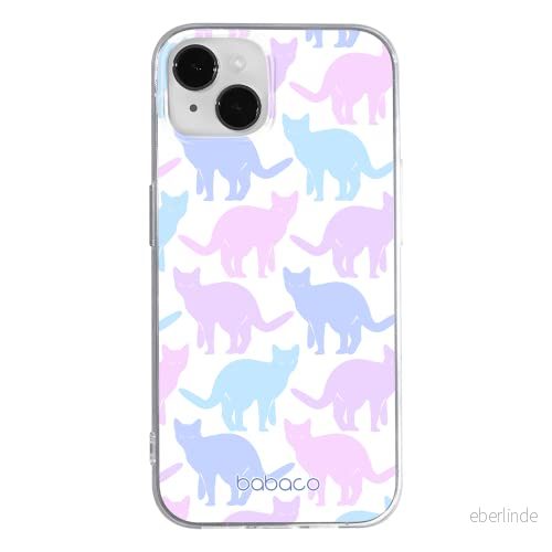 ERT GROUP mobiltelefonfodral för Apple Iphone 14 originalt och officiellt licensierat Babaco mönster Cats 011 optimalt anpassad till formen på mobiltelefonen, fodral tillverkad av TPU plast 5905131885388