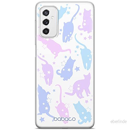 ERT GROUP mobiltelefonfodral för Samsung M52 5G originalt och officiellt licensierat Babaco mönster Cats 016 optimalt anpassad till formen på mobiltelefonen, fodral tillverkad av TPU plast 5905131100115