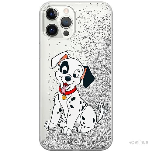 ERT GROUP mobiltelefonfodral för Apple Iphone 12 PRO MAX originalt och officiellt licensierat Disney mönster Dalmatian 006 optimalt anpassad till formen på mobiltelefonen, med glitter overflow effekt 5904805886980
