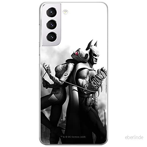 ERT GROUP mobiltelefonfodral för Samsung S21 originalt och officiellt licensierat DC mönster Batman 011 optimalt anpassad till formen på mobiltelefonen, fodral tillverkad av TPU plast 5903932377811
