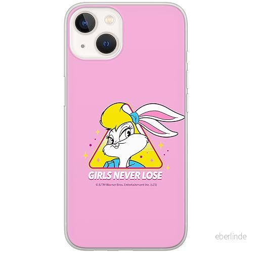 ERT GROUP mobiltelefonfodral för Iphone 13 MINI originalt och officiellt licensierat Looney Tunes mönster Lola 008 optimalt anpassad till formen på mobiltelefonen, fodral tillverkad av TPU plast 5905795071875
