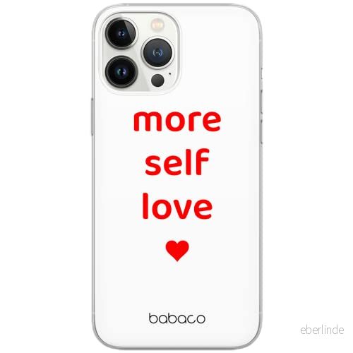 ERT GROUP mobiltelefonfodral för Samsung A51 originalt och officiellt licensierat Babaco mönster More self love 001 Vit optimalt anpassad till formen på mobiltelefonen, fodral tillverkad av TPU plast 5903932913866