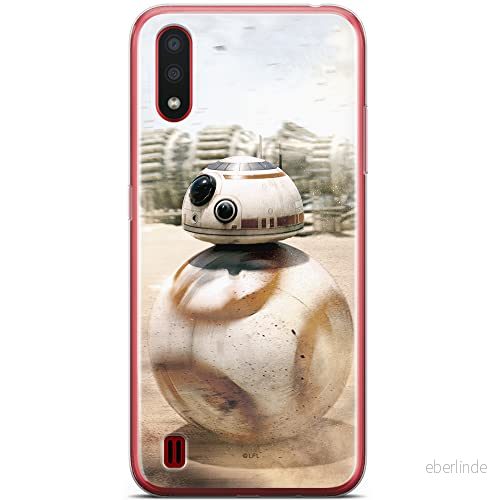 ERT GROUP mobiltelefonfodral för Samsung A01 originalt och officiellt licensierat Star Wars mönster BB 8 001 optimalt anpassad till formen på mobiltelefonen, fodral tillverkad av TPU plast 5904805428432