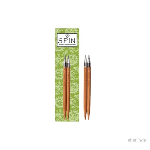 CHIAOGOO Spin Bamboo Interchangeable Tips 4" Size 6/4Mm 812208023671