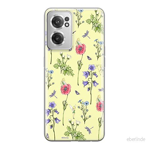 ERT GROUP mobiltelefonfodral för Oneplus NORD CE 2 originalt och officiellt licensierat Disney mönster Tinker Bell 004 optimalt anpassad till formen på mobiltelefonen, fodral tillverkad av TPU plast 5905511290337