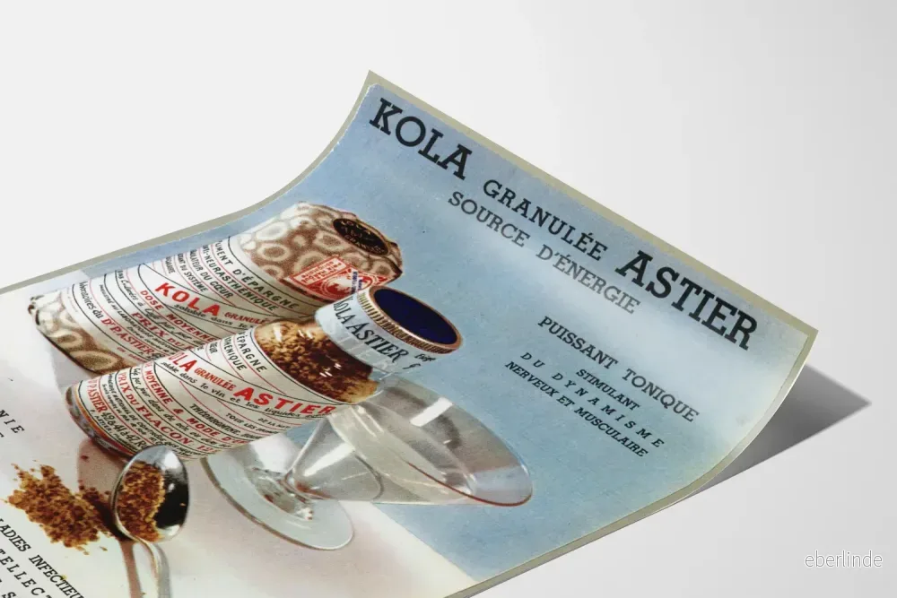 Vintageposter för Kola Astier Granulerad Energikälla - Bild 3