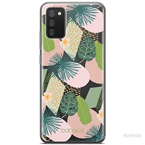 ERT GROUP mobiltelefonfodral för Samsung A02S originalt och officiellt licensierat Babaco mönster Plants 012 optimalt anpassad till formen på mobiltelefonen, gedeeltelijk transparant 5903932578607