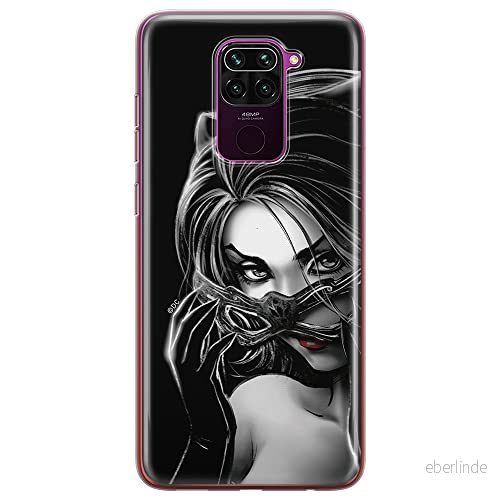 ERT GROUP mobiltelefonfodral för Xiaomi REDMI NOTE 9 originalt och officiellt licensierat DC mönster Catwoman 004 optimalt anpassad till formen på mobiltelefonen, fodral tillverkad av TPU plast 5903040336847