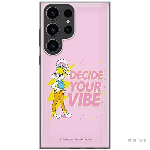 ERT GROUP mobiltelefonfodral för Samsung S23 ULTRA originalt och officiellt licensierat Looney Tunes mönster Lola 006 optimalt anpassad till formen på mobiltelefonen, fodral tillverkad av TPU plast 5905795069292