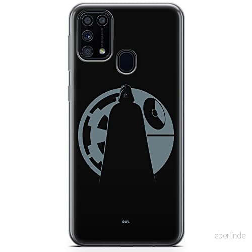 ERT GROUP mobiltelefonfodral för Samsung M31 originalt och officiellt licensierat Star Wars mönster Darth Vader 022 optimalt anpassad till formen på mobiltelefonen, fodral tillverkad av TPU plast 5904805479359