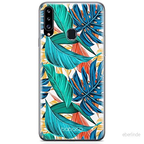 ERT GROUP mobiltelefonfodral för Samsung A20S originalt och officiellt licensierat Babaco mönster Plants 005 optimalt anpassad till formen på mobiltelefonen, fodral tillverkad av TPU plast 5904805437878