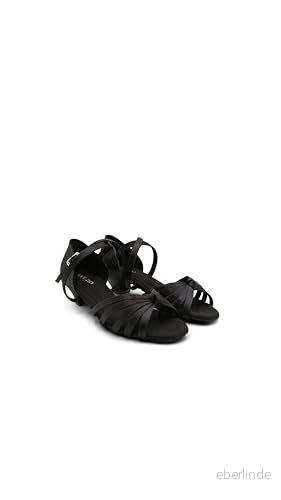 Capezio Silvia 1,25 tum ballroom shoe, svart, 10 W 886275601742