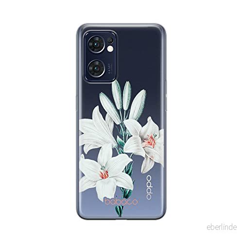 ERT GROUP mobiltelefonfodral för Oppo RENO 7 5G originalt och officiellt licensierat Babaco mönster Flowers 039 optimalt anpassad till formen på mobiltelefonen, gedeeltelijk transparant 5905511317232