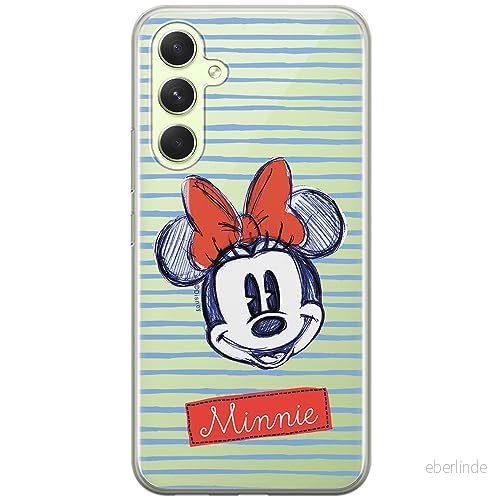 ERT GROUP mobiltelefonfodral för Samsung A54 5G originalt och officiellt licensierat Disney mönster Minnie 011 optimalt anpassad till formen på mobiltelefonen, gedeeltelijk transparant 5905511795320