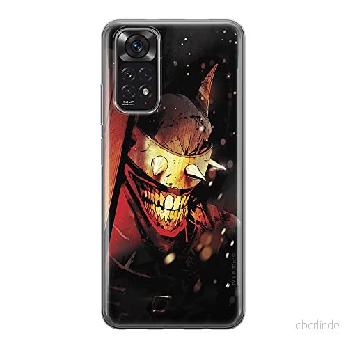 ERT GROUP mobiltelefonfodral för Xiaomi REDMI NOTE 11S 4G / 11 originalt och officiellt licensierat DC mönster Batman Who Laughs 005, fodral tillverkad av TPU plast 5905511561857