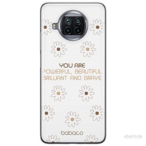 ERT GROUP mobiltelefonfodral för Xiaomi REDMI NOTE 9T originalt och officiellt licensierat Babaco mönster Positive vibes 003 optimalt anpassad till formen på mobiltelefonen, gedeeltelijk transparant 5904805653308