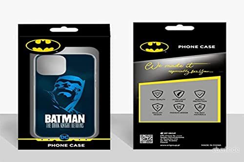 ERT GROUP mobiltelefonfodral för Samsung A13 4G originalt och officiellt licensierat DC mönster Batman 034 optimalt anpassad till formen på mobiltelefonen, fodral tillverkad av TPU plast 5904805549861