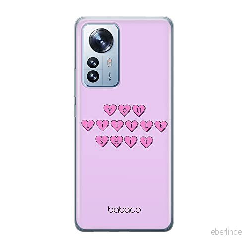 ERT GROUP mobiltelefonfodral för Xiaomi 12 / 12X originalt och officiellt licensierat Babaco mönster 90's Girl 015 optimalt anpassad till formen på mobiltelefonen, fodral tillverkad av TPU plast 5905511486365