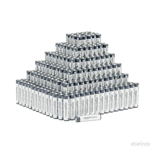 Amazon Basics AAA industrialkaliska batterier, 300 stycken 840095807425