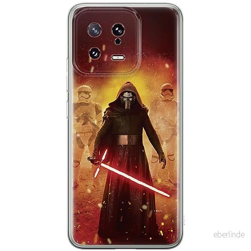 ERT GROUP mobiltelefonfodral för Xiaomi 13 originalt och officiellt licensierat Star Wars mönster Kylo Ren 001 optimalt anpassad till formen på mobiltelefonen, fodral tillverkad av TPU plast 5905511903077