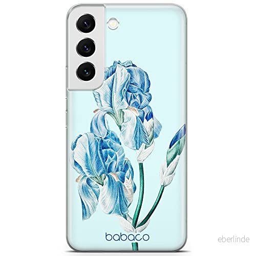 ERT GROUP mobiltelefonfodral för Samsung S22 PLUS originalt och officiellt licensierat Babaco mönster Flowers 025 optimalt anpassad till formen på mobiltelefonen, fodral tillverkad av TPU plast 5905131257987