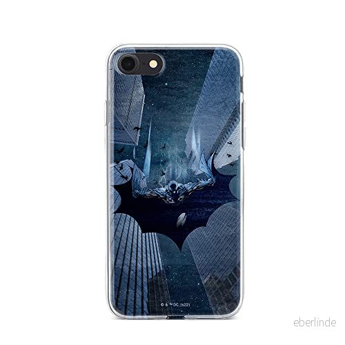 ERT GROUP mobiltelefonfodral för Iphone 7/8/ SE 2/ 3 originalt och officiellt licensierat DC mönster Batman 071 optimalt anpassad till formen på mobiltelefonen, fodral tillverkad av TPU plast 5905131529701