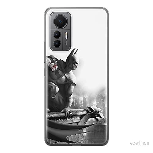 ERT GROUP mobiltelefonfodral för Xiaomi 12 LITE originalt och officiellt licensierat DC mönster Batman 017 optimalt anpassad till formen på mobiltelefonen, fodral tillverkad av TPU plast 5905511498610