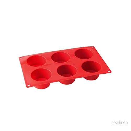 Moule à muffins 6 empreintes 30 x 18 cm Dr.Oetker Flexxibel Love ref. 1266 4044935012666