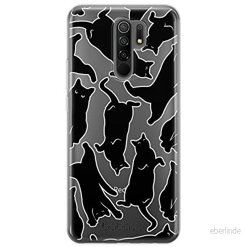 ERT GROUP mobiltelefonfodral för Xiaomi REDMI 9 originalt och officiellt licensierat Babaco mönster Cats 005 optimalt anpassad till formen på mobiltelefonen, gedeeltelijk transparant 5905131125415