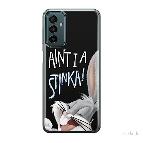 ERT GROUP mobiltelefonfodral för Samsung M13 4G/M23 5G/F23 originalt och officiellt licensierat Looney Tunes mönster Bugs 003 anpassad till formen på mobiltelefonen, fodral tillverkad av TPU plast 5905511375454