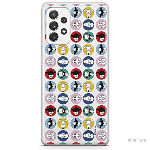 ERT GROUP mobiltelefonfodral för Samsung A73 5G originalt och officiellt licensierat Disney mönster Mickey & Friends 002 optimalt anpassad till formen på mobiltelefonen, gedeeltelijk transparant 5904805512049
