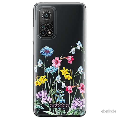 ERT GROUP mobiltelefonfodral för Huawei P30 Lite originalt och officiellt licensierat Babaco mönster Flowers 040 Vit optimalt anpassad till formen på mobiltelefonen, gedeeltelijk transparant 5905131310637
