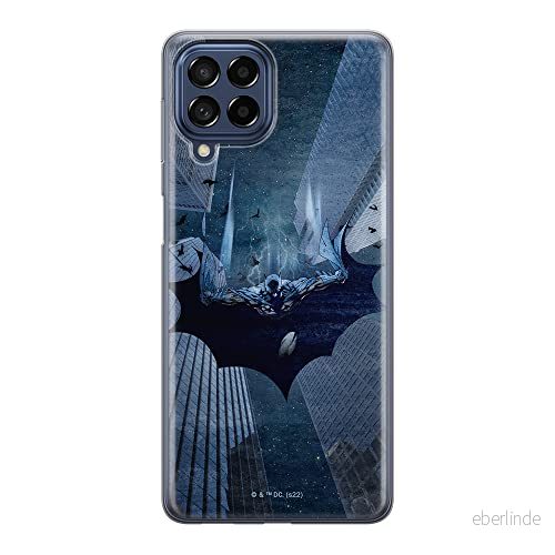 ERT GROUP mobiltelefonfodral för Samsung M53 5G originalt och officiellt licensierat DC mönster Batman 071 optimalt anpassad till formen på mobiltelefonen, fodral tillverkad av TPU plast 5905511391294