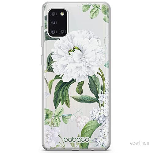 ERT GROUP mobiltelefonfodral för Samsung A31 originalt och officiellt licensierat Babaco mönster Flowers 031 optimalt anpassad till formen på mobiltelefonen, gedeeltelijk transparant 5905131282699