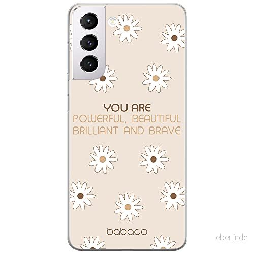 ERT GROUP mobiltelefonfodral för Samsung S21 PLUS originalt och officiellt licensierat Babaco mönster Positive vibes 003 optimalt anpassad till formen på mobiltelefonen, fodral tillverkad av TPU plast 5903932971606