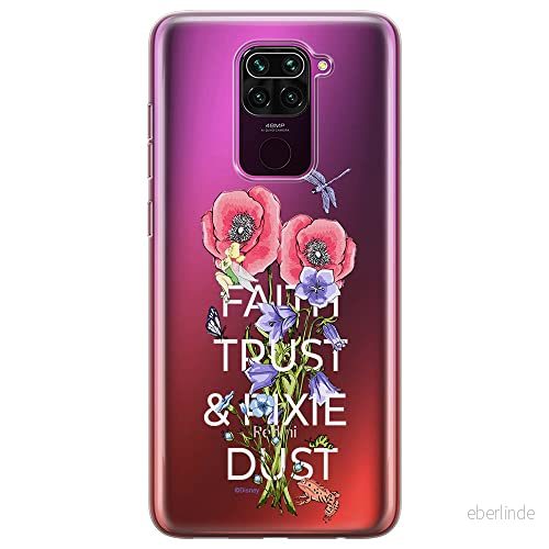 ERT GROUP mobiltelefonfodral för Xiaomi REDMI NOTE 9 originalt och officiellt licensierat Disney mönster Tinker Bell 003 optimalt anpassad till formen på mobiltelefonen, fodral tillverkad av TPU plast 5904805668876