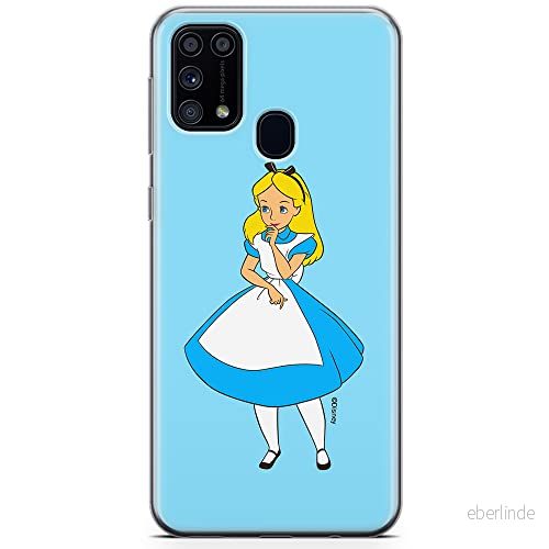 ERT GROUP mobiltelefonfodral för Samsung M31 originalt och officiellt licensierat Disney mönster Alice 010 optimalt anpassad till formen på mobiltelefonen, fodral tillverkad av TPU plast 5905131190796