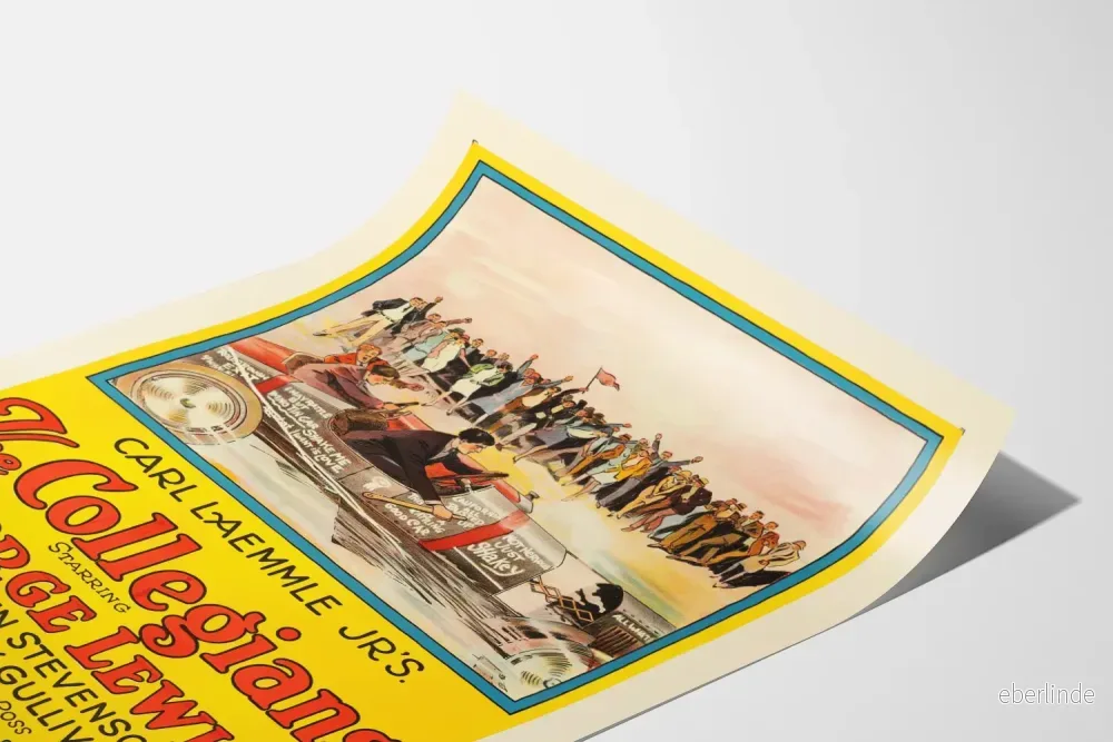 Vintageposter The Collegians kursbil - Bild 3
