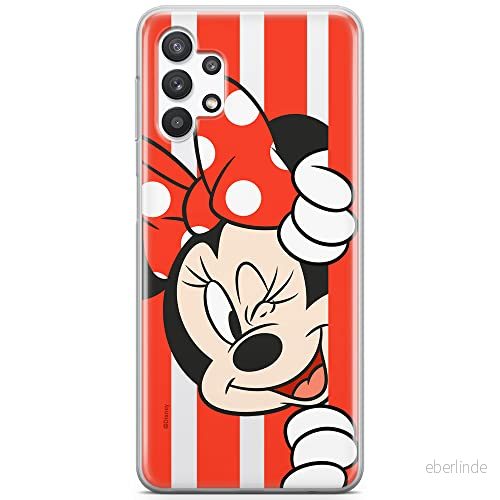 ERT GROUP mobiltelefonfodral för Samsung A32 5G originalt och officiellt licensierat Disney mönster Minnie 059 optimalt anpassad till formen på mobiltelefonen, gedeeltelijk transparant 5903040049167