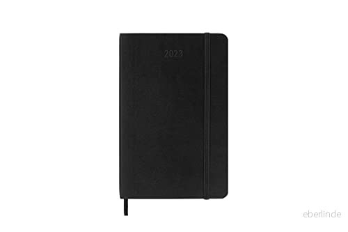 Moleskine Veckoplanerare 2023, 9 x 14 cm, Svart 8056420859706