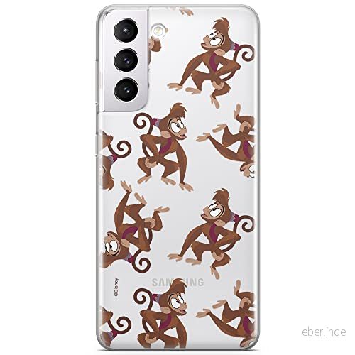 ERT GROUP mobiltelefonfodral för Samsung S21 originalt och officiellt licensierat Disney mönster Abu 001 optimalt anpassad till formen på mobiltelefonen, gedeeltelijk transparant 5903932292695