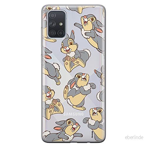 ERT GROUP mobiltelefonfodral för Samsung A71 originalt och officiellt licensierat Disney mönster Thumper 003 optimalt anpassad till formen på mobiltelefonen, gedeeltelijk transparant 5905131818829