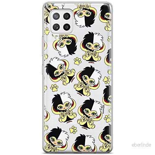 ERT GROUP mobiltelefonfodral för Samsung A42 5G originalt och officiellt licensierat Disney mönster Cruella 007 optimalt anpassad till formen på mobiltelefonen, gedeeltelijk transparant 5905131492579