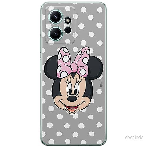 ERT GROUP mobiltelefonfodral för Xiaomi REDMI NOTE 12 4G originalt och officiellt licensierat Disney mönster Minnie 057 optimalt anpassad till formen på mobiltelefonen, fodral tillverkad av TPU plast 5905511937652