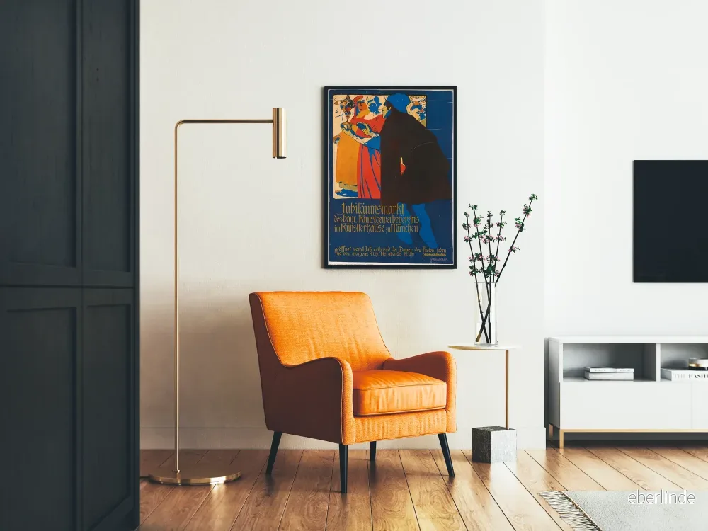 Vintageposter för Jubileumsmarknad för konst- och hantverksföreningen München - Bild 2
