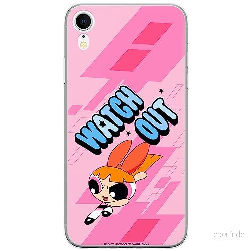 ERT GROUP mobiltelefonfodral för Iphone XR originalt och officiellt licensierat The Powerpuff Girls mönster 035, fodral tillverkad av TPU plast 5905511980306