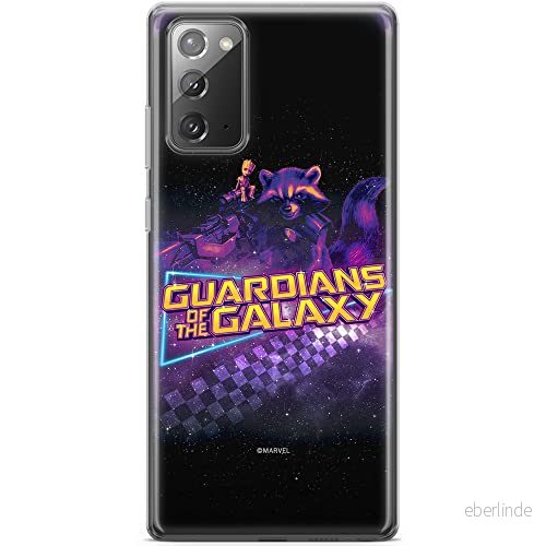 ERT GROUP mobiltelefonfodral för Samsung Galaxy NOTE 20 originalt och officiellt licensierat Marvel mönster Guardians of the 015, fodral tillverkad av TPU plast 5903040451588