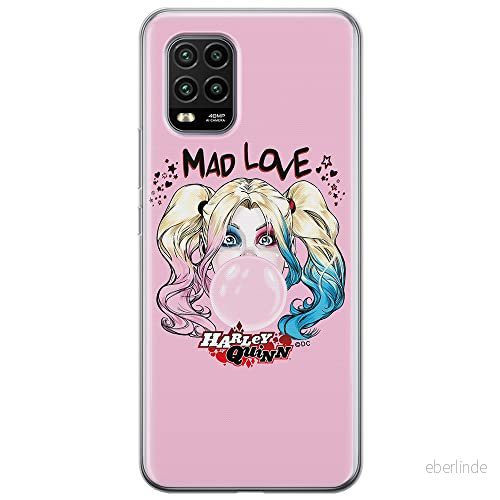 ERT GROUP mobiltelefonfodral för Xiaomi MI 10 LITE originalt och officiellt licensierat DC mönster Harley Quinn 001 optimalt anpassad till formen på mobiltelefonen, fodral tillverkad av TPU plast 5903537147161