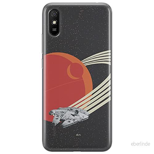 ERT GROUP mobiltelefonfodral för Xiaomi REDMI 9A originalt och officiellt licensierat Star Wars mönster 042 optimalt anpassad till formen på mobiltelefonen, fodral tillverkad av TPU plast 5903040370247